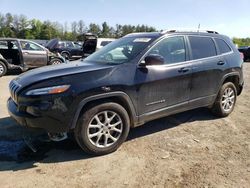 Salvage cars for sale at Finksburg, MD auction: 2017 Jeep Cherokee Latitude