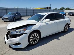 Salvage cars for sale at Antelope, CA auction: 2017 Honda Accord Hybrid EXL