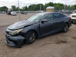 Salvage cars for sale from Copart Chalfont, PA: 2019 KIA Optima LX