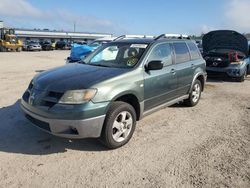 Mitsubishi Outlander salvage cars for sale: 2003 Mitsubishi Outlander XLS