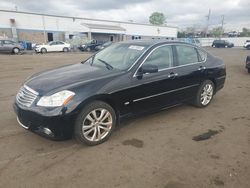 Salvage cars for sale at New Britain, CT auction: 2008 Infiniti M35 Base