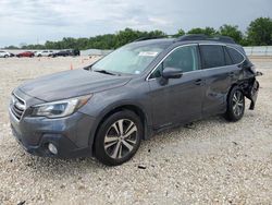 Salvage cars for sale from Copart New Braunfels, TX: 2019 Subaru Outback 2.5I Limited