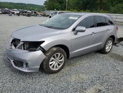 Salvage cars for sale at Concord, NC auction: 2017 Acura RDX Technology