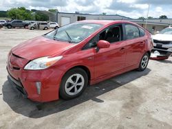 Salvage cars for sale at Lebanon, TN auction: 2015 Toyota Prius