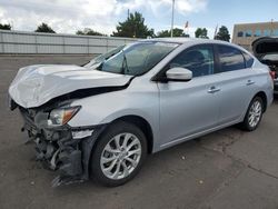 Nissan salvage cars for sale: 2019 Nissan Sentra S