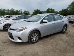 Salvage cars for sale at Baltimore, MD auction: 2015 Toyota Corolla L