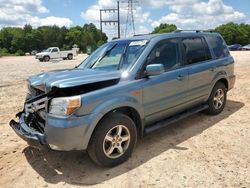 Salvage cars for sale at China Grove, NC auction: 2006 Honda Pilot EX