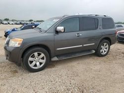 Salvage cars for sale from Copart San Antonio, TX: 2010 Nissan Armada SE