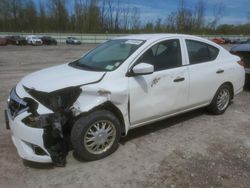 Salvage cars for sale from Copart Leroy, NY: 2016 Nissan Versa S