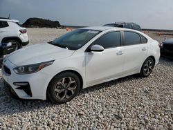 Salvage cars for sale at Temple, TX auction: 2020 KIA Forte FE