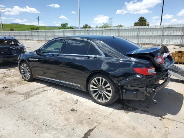 2017 Lincoln Continental Reserve