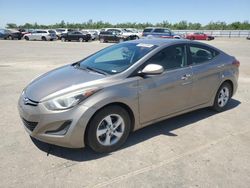 Salvage cars for sale from Copart Fresno, CA: 2015 Hyundai Elantra SE