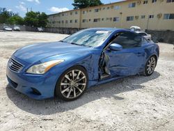 Salvage cars for sale from Copart Opa Locka, FL: 2008 Infiniti G37 Base