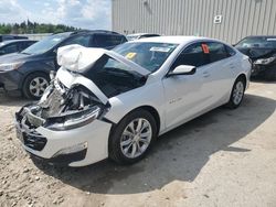 Salvage cars for sale at Franklin, WI auction: 2020 Chevrolet Malibu LT