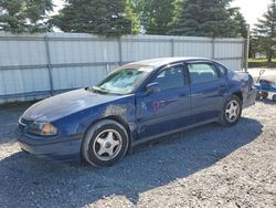 Salvage cars for sale at Albany, NY auction: 2003 Chevrolet Impala