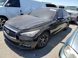 Salvage cars for sale at Martinez, CA auction: 2014 Infiniti Q50 Hybrid Premium