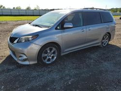 Toyota Sienna Sport salvage cars for sale: 2013 Toyota Sienna Sport