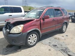 Honda cr-v ex salvage cars for sale: 2006 Honda CR-V EX