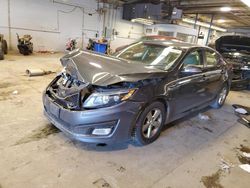 Salvage cars for sale from Copart Wheeling, IL: 2015 KIA Optima LX