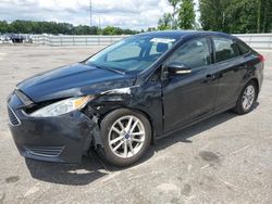 Salvage cars for sale at Dunn, NC auction: 2015 Ford Focus SE