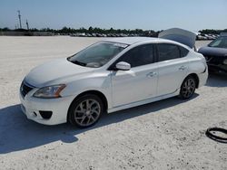 Salvage cars for sale from Copart Arcadia, FL: 2013 Nissan Sentra S