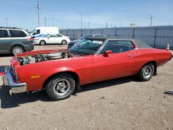 Salvage cars for sale at Greenwood, NE auction: 1973 Ford Torino