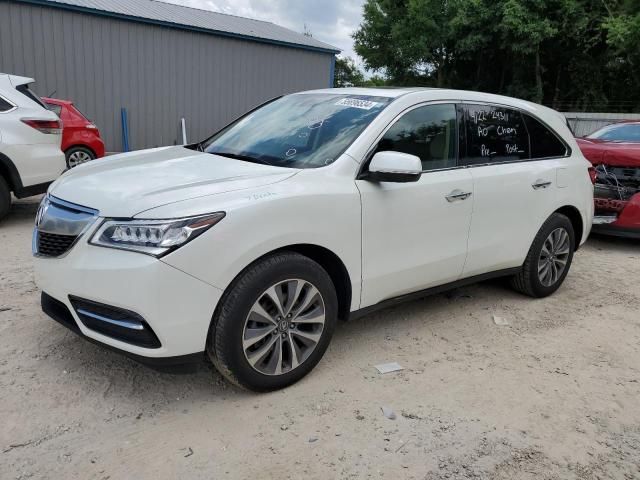 2015 Acura MDX Technology