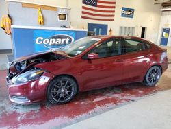 Salvage cars for sale from Copart Angola, NY: 2015 Dodge Dart SE