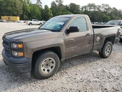 Salvage cars for sale from Copart Houston, TX: 2014 Chevrolet Silverado C1500