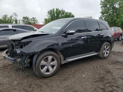 Salvage cars for sale from Copart Baltimore, MD: 2012 Acura MDX Technology