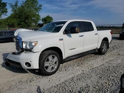 Salvage cars for sale from Copart Cicero, IN: 2011 Toyota Tundra Crewmax Limited