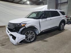 Salvage cars for sale at North Billerica, MA auction: 2021 Ford Explorer Limited