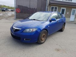 Salvage cars for sale from Copart Montreal Est, QC: 2007 Mazda 3 I
