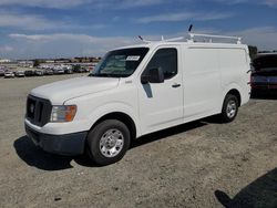 Salvage trucks for sale at Antelope, CA auction: 2014 Nissan NV 1500