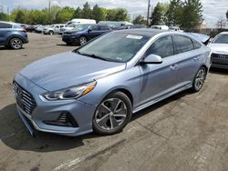 Salvage cars for sale from Copart Denver, CO: 2018 Hyundai Sonata Hybrid