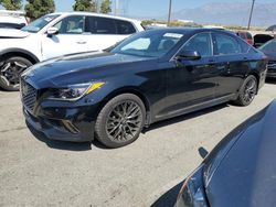 Salvage cars for sale from Copart Rancho Cucamonga, CA: 2018 Genesis G80 Sport