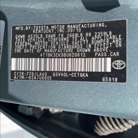 2011 Toyota Camry SE