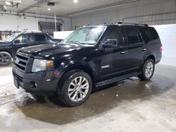 Ford Expedition salvage cars for sale: 2008 Ford Expedition Limited