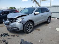 Salvage cars for sale at Kansas City, KS auction: 2015 Acura MDX Technology