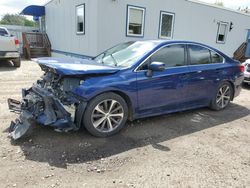 Salvage cars for sale at Lyman, ME auction: 2015 Subaru Legacy 3.6R Limited