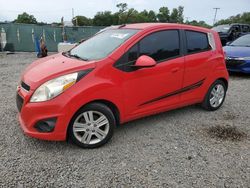 Salvage cars for sale from Copart Riverview, FL: 2013 Chevrolet Spark 1LT