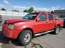 Salvage cars for sale at Littleton, CO auction: 2003 Nissan Frontier Crew Cab XE