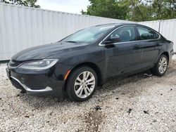 Salvage cars for sale at Baltimore, MD auction: 2016 Chrysler 200 Limited