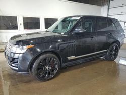 Salvage SUVs for sale at auction: 2015 Land Rover Range Rover Supercharged