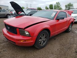 Salvage cars for sale from Copart Elgin, IL: 2005 Ford Mustang