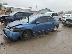 Honda salvage cars for sale: 2007 Honda Civic LX