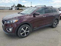 KIA Sorento EX Vehiculos salvage en venta: 2016 KIA Sorento EX