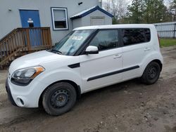 Salvage cars for sale at Lyman, ME auction: 2012 KIA Soul +