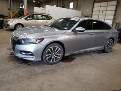 Salvage cars for sale from Copart Blaine, MN: 2020 Honda Accord Hybrid EXL