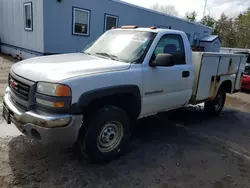 Salvage cars for sale from Copart Lyman, ME: 2005 GMC Sierra C2500 Heavy Duty